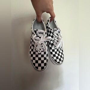 Checkered Vans